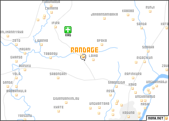 map of Randage