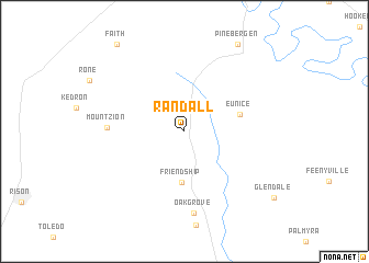 map of Randall