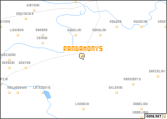 map of Randamonys