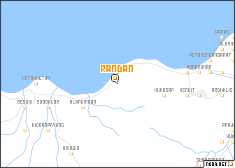 map of Randan