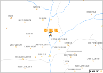 map of Randau
