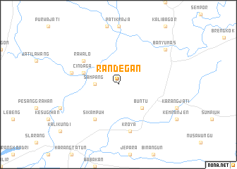 map of Randegan