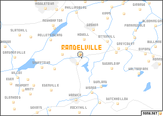 map of Randelville