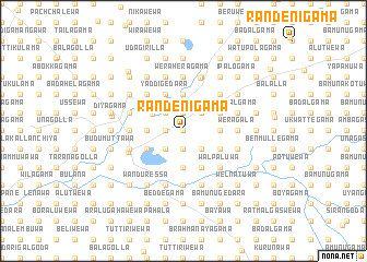 map of Randenigama