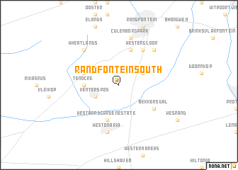 map of Randfontein South