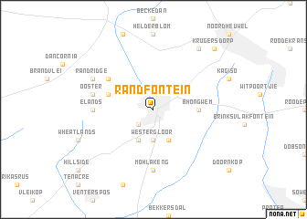 map of Randfontein