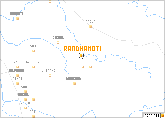 map of Randha Moti