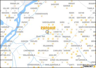 map of Randhīr