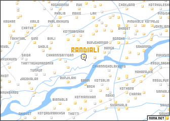 map of Randiāli