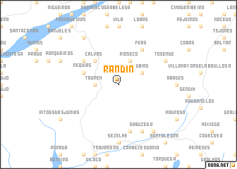 map of Randín