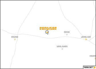map of Randisar