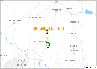 map of Randjesfontein