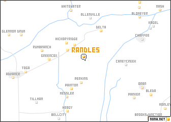 map of Randles