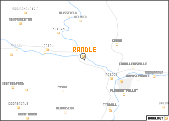 map of Randle