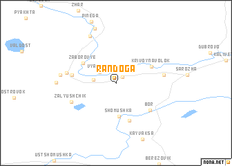 map of Randoga