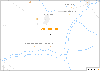 map of Randolph