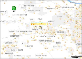 map of Random Hills