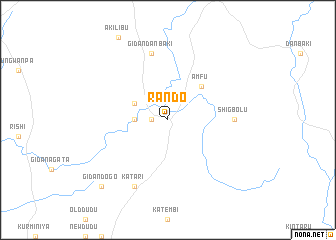 map of Rando