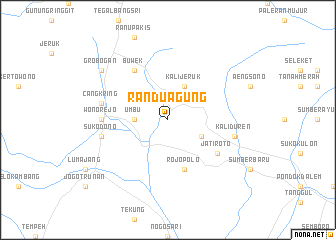 map of Randuagung