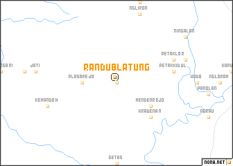 map of Randublatung