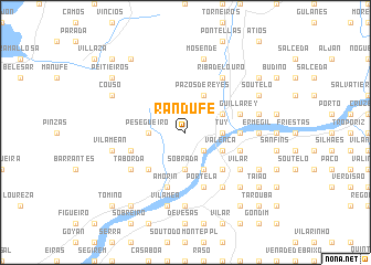 map of Randufe