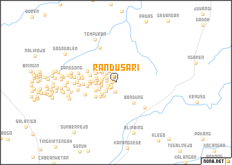 map of Randusari