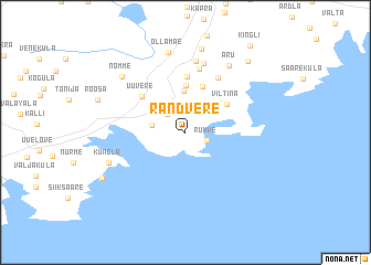 map of Randvere