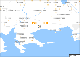 map of Randviken