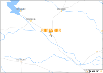 map of Rāneswar