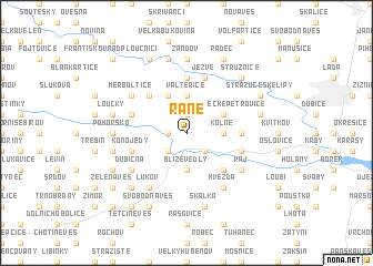 map of Rané