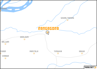map of Rangāgora