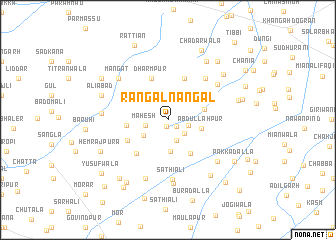 map of Rangal Nangal