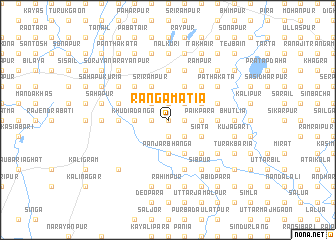 map of Rāngāmātia