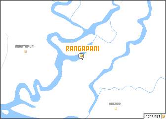 map of Rangapāni