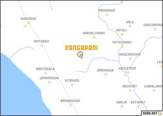 map of Rāngāpāni