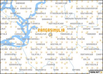 map of Rāngāsimulia
