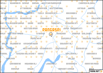 map of Rāngasri