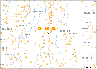 map of Rangawāla