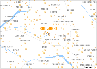 map of Rang Barī