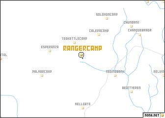 map of Ranger Camp