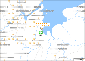 map of Ranggau