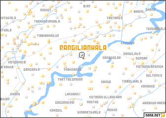 map of Rangīliānwāla