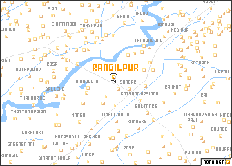 map of Rangīlpur