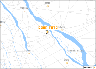 map of Rangitata