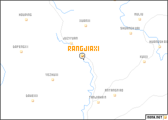 map of Rangjiaxi