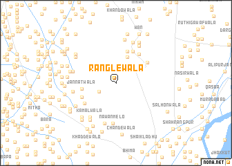 map of Ranglewāla