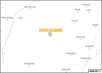 map of Rangshuiba