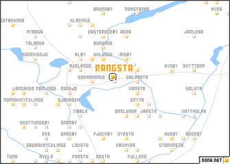 map of Rångsta