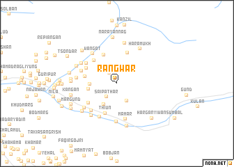 map of Rangwār