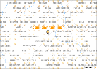 map of Ranha de São João